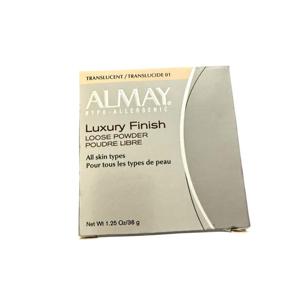 Almay Luxury Finish Loose Powder All Skin Types 1.25 oz Translucent - Picture 1 of 8